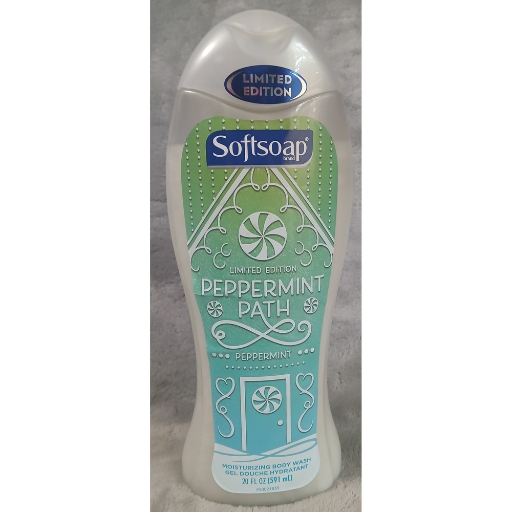 Softsoap Peppermint Path Moisturizing Body Wash Limited Edition 20 fl oz Mint